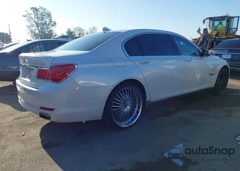 2011 BMW 740Li from USA, damaged, VIN WBAKB4C54BC574990